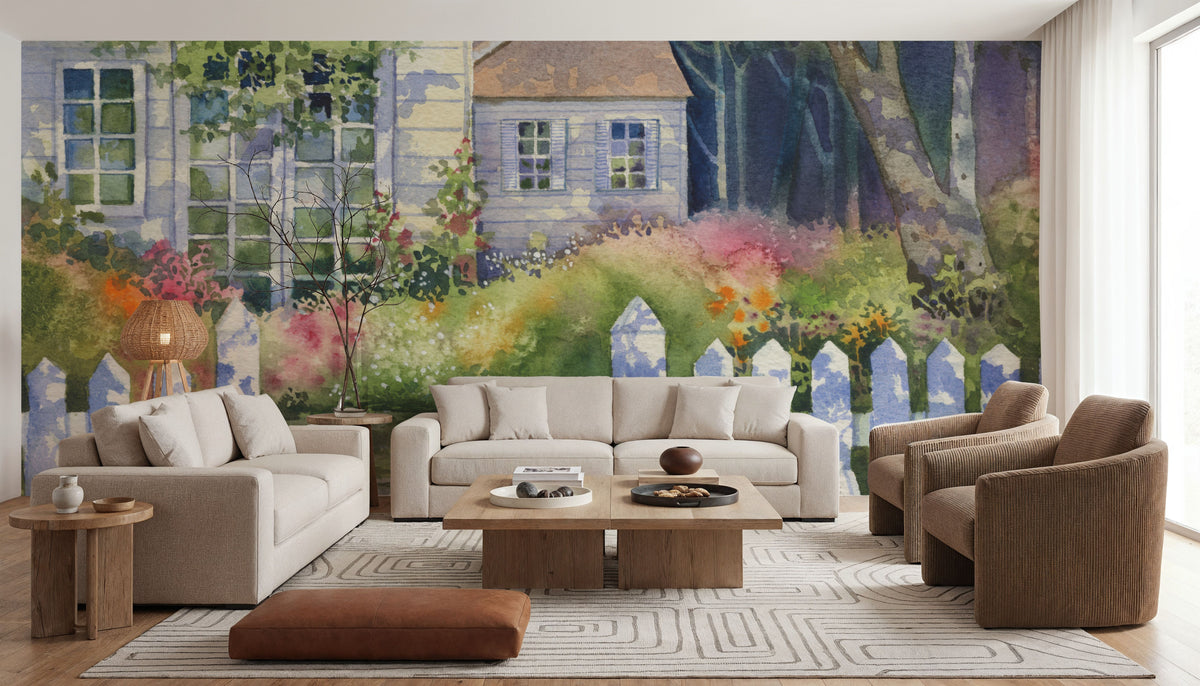 Welcome Mural Wallpaper - room preview 02