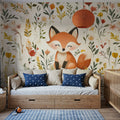 Pretty Fox Mural Wallpaper - room preview 02