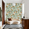 I See Oranges Mural Wallpaper - room preview 02