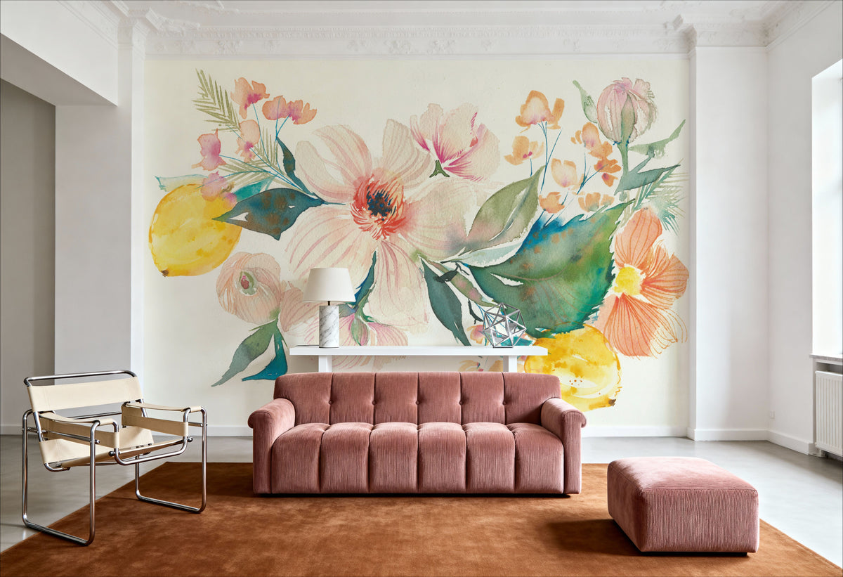 Citrus Summer II Mural Wallpaper - room preview 02