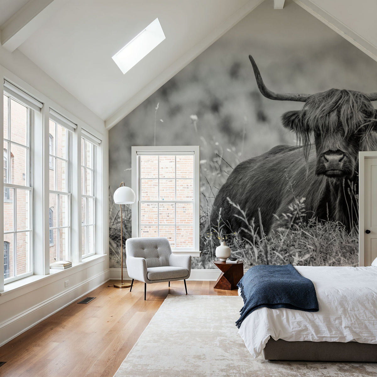 Meadow Guardian II Mural Wallpaper - room preview 02
