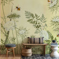 Queen Annes, Lemon Mural Wallpaper - room preview 02