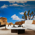 Joshua Tree Blue IV Mural Wallpaper - room preview 02
