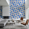 Fuzzy Florals Mural Wallpaper - room preview 02