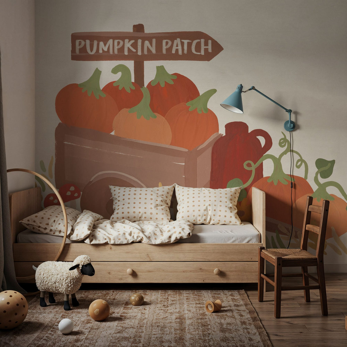 Autumn Days XII Mural Wallpaper - room preview 02
