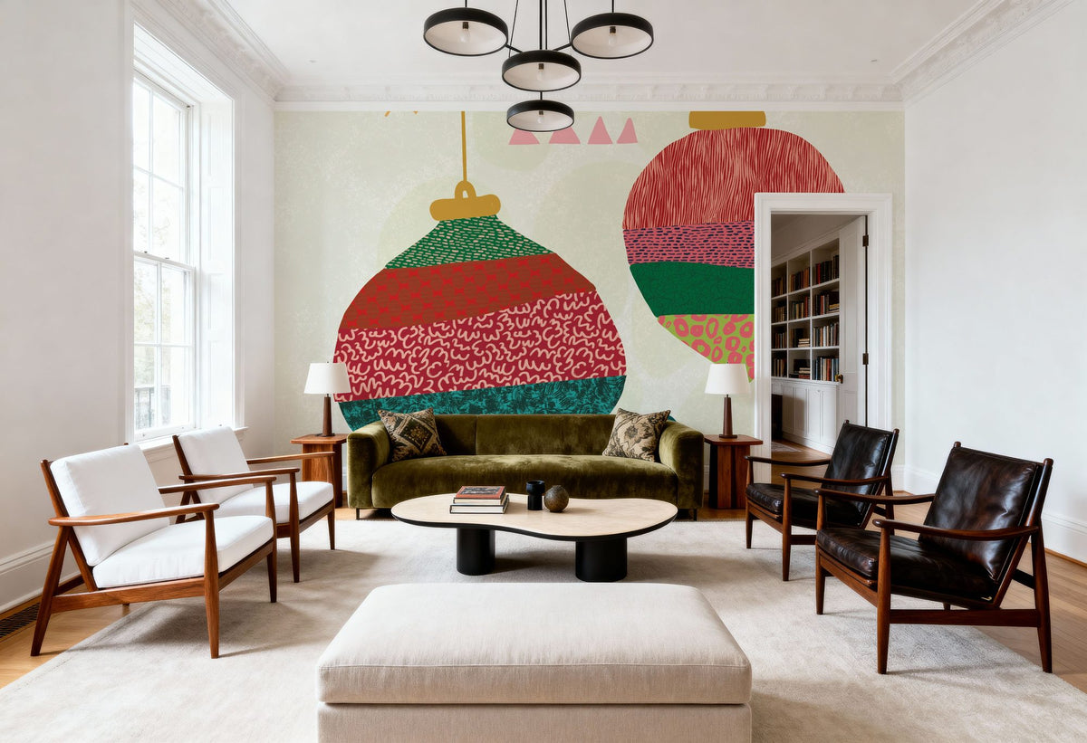 Winter Wonder III Mural Wallpaper - room preview 02