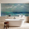 Clouds and Sea Mural Wallpaper - room preview 02