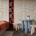 Moonlit Sky Petite, Cream Mural Wallpaper - room preview 02