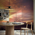 Sunset Solitude Mural Wallpaper - room preview 02