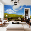 Mustard Fields Napa Valley Mural Wallpaper - room preview 02