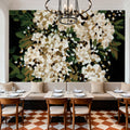 Moody Florals Mural Wallpaper - room preview 02