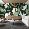 Evening Paperwhites Mural Wallpaper - room preview 02