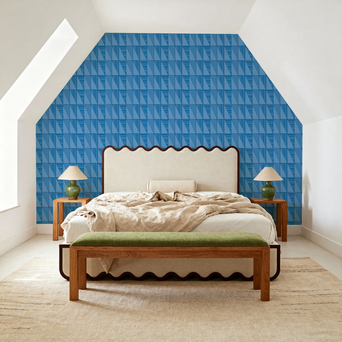 Seafood Shanty Baby Blue III Mural Wallpaper - room preview 02