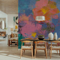 May Floral I Mural Wallpaper - room preview 02