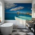 Ocean Freedom Mural Wallpaper - room preview 02