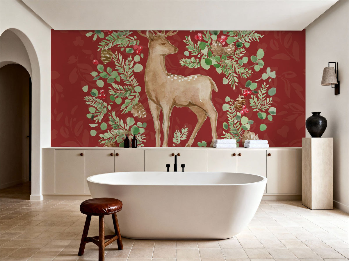 Nordic Winter II Mural Wallpaper - room preview 02
