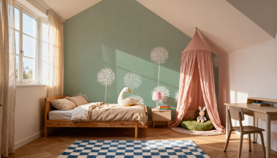 Dandelion Wallpaper Mural – Spring Flower Wall Mural – Hello Alliums