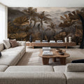 Vintage Valley Mural Wallpaper - room preview 02