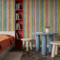 Welcoming Lines Mural Wallpaper - room preview 02
