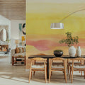 Pink Sunrise II Mural Wallpaper - room preview 02
