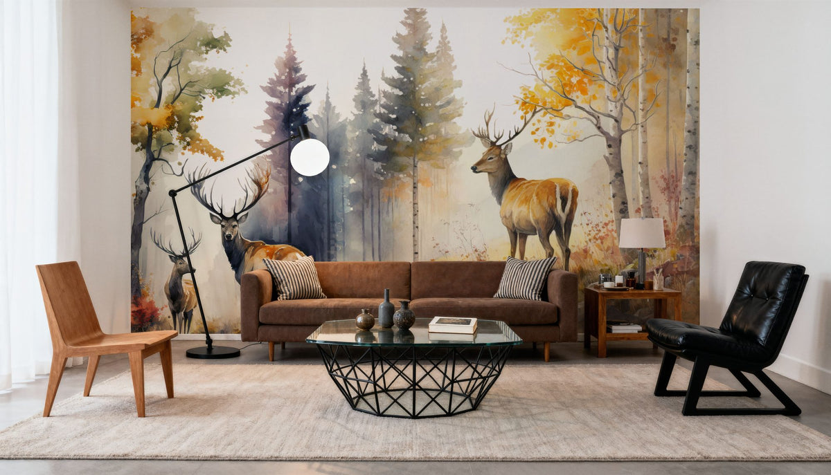 Kings of the Forest Mural Wallpaper - room preview 02