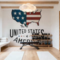 Road Trip United States of America Mural Wallpaper - room preview 02