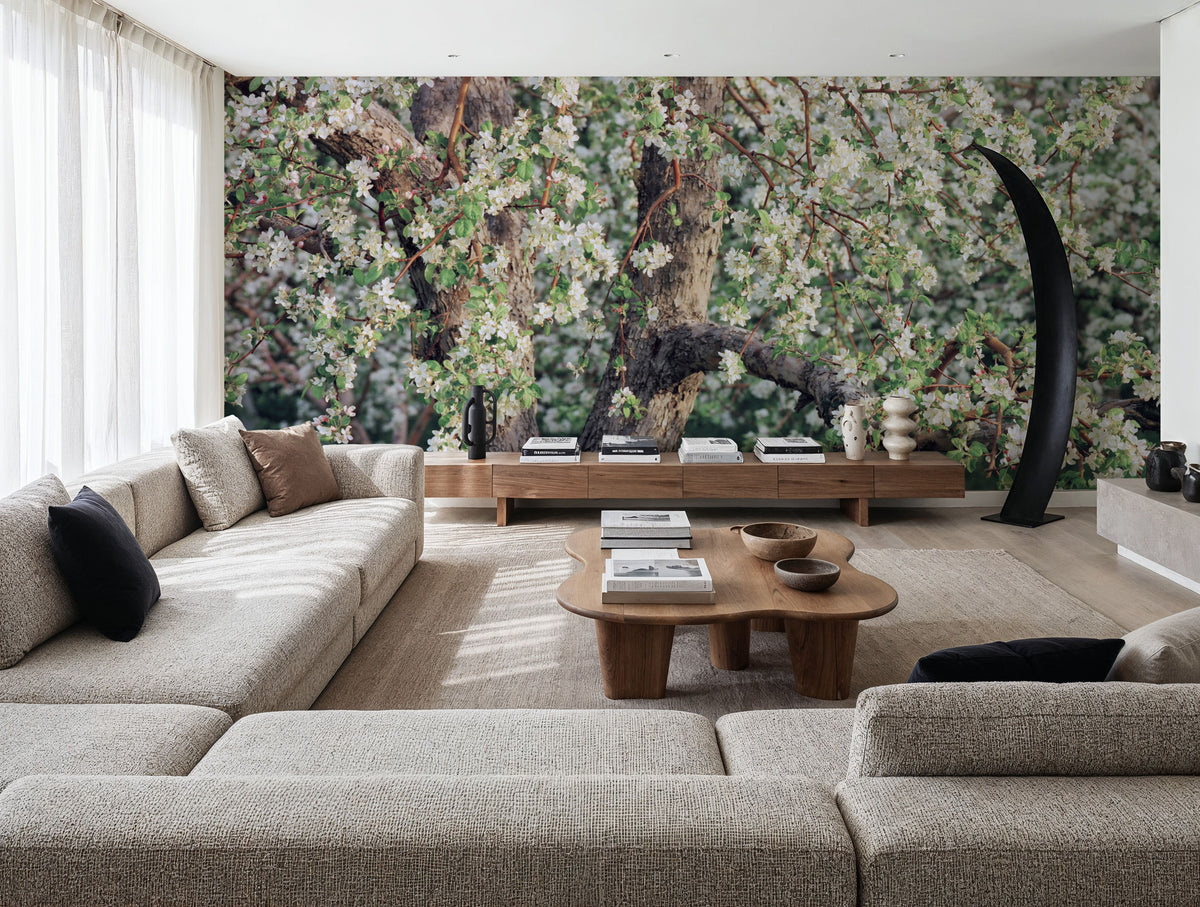 Blossom Cascade Mural Wallpaper - room preview 02