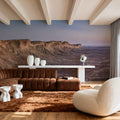 Layered Canyon Mural Wallpaper - room preview 02