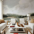 Soft Summer Sky Mural Wallpaper - room preview 02