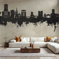 Guildford England Skyline Concrete Mural Wallpaper - room preview 02