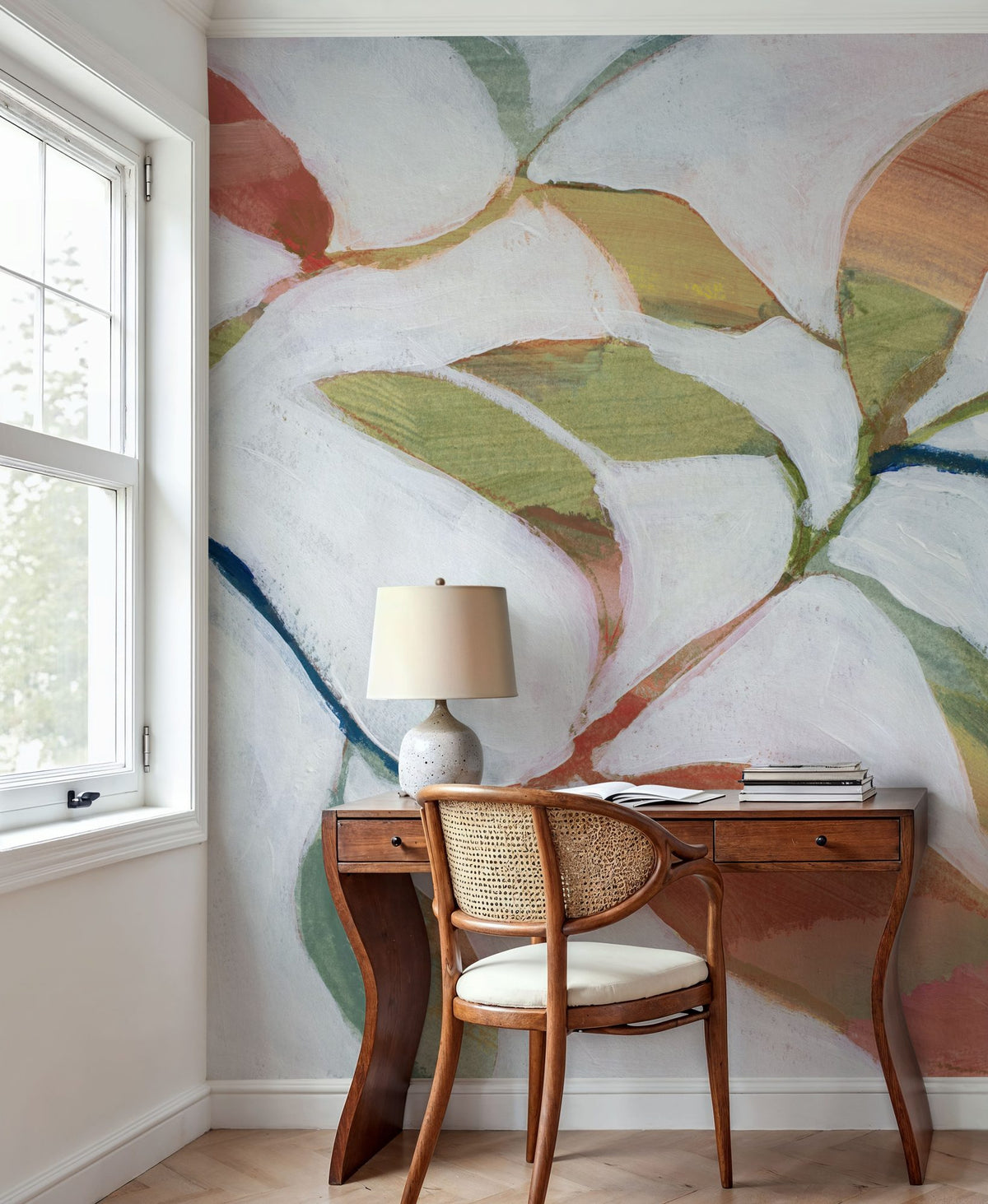 Plant Care III Rust Mural Wallpaper - room preview 02