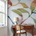 Plant Care III Rust Mural Wallpaper - room preview 02