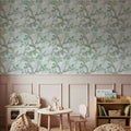 Climbing Wisteria, Sky Mural Wallpaper - room preview 02