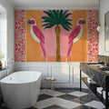 Tropical Birds I Mural Wallpaper - room preview 02