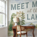 Lake Retreat V Mural Wallpaper - room preview 02