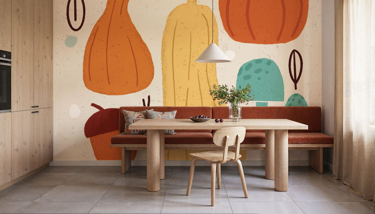 Fall Fun VIII Mural Wallpaper - room preview 02