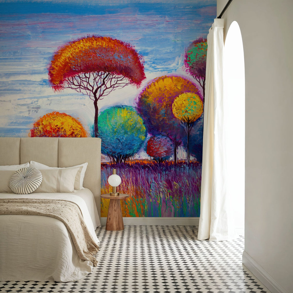 Kaleidoscope Grove Mural Wallpaper - room preview 02