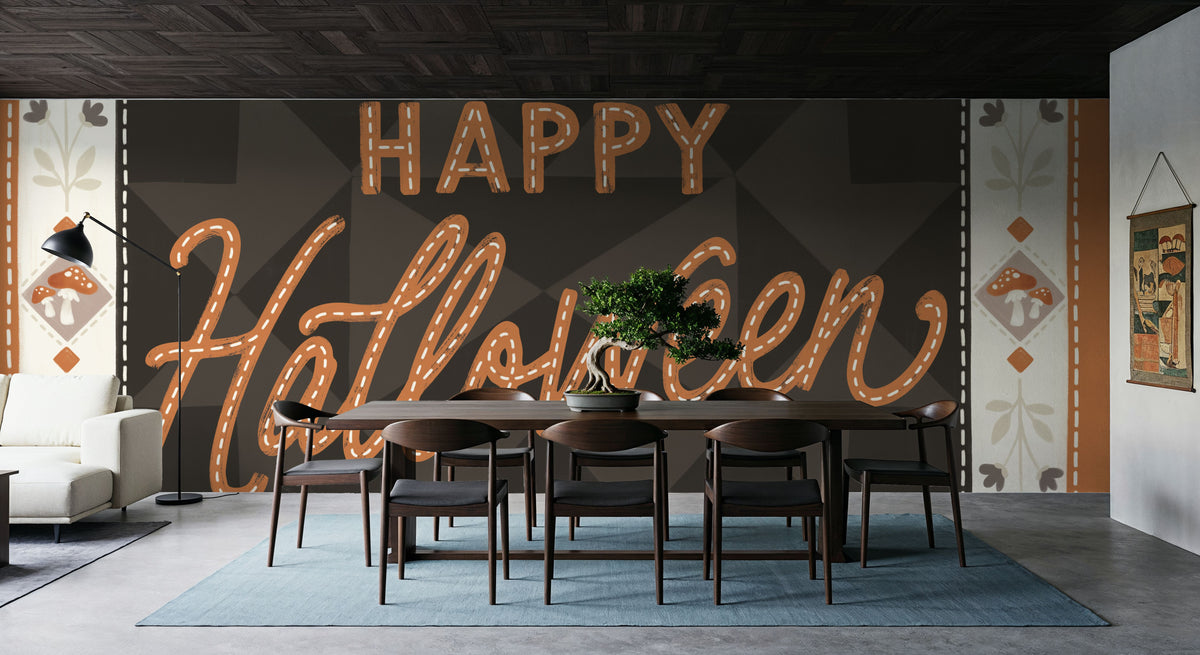 Haunted Harvest I Mural Wallpaper - room preview 02