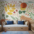 Mod Harvest Mural Wallpaper - room preview 02