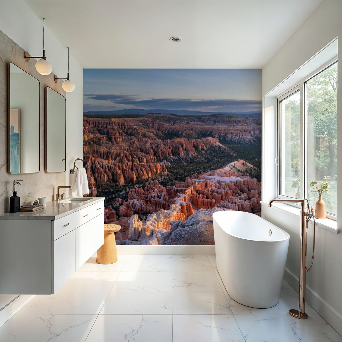 Bryce Sunrise Mural Wallpaper - room preview 02