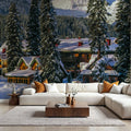 Post Hotel Lake Louise Mural Wallpaper - room preview 02