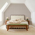 Bamboo Stripes, Sand Mural Wallpaper - room preview 02