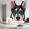 Husky Mural Wallpaper - room preview 02