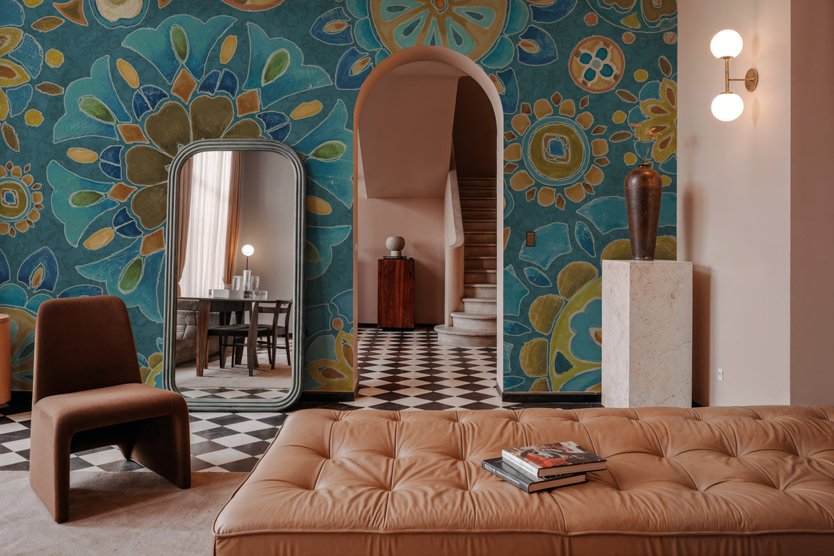Summer Love Tales Mural Wallpaper - room preview 02