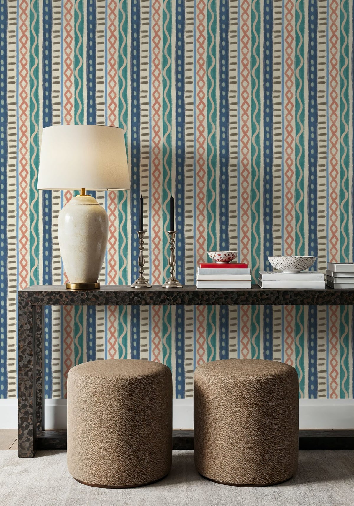 Coastal Vibrations Mural Wallpaper - room preview 02