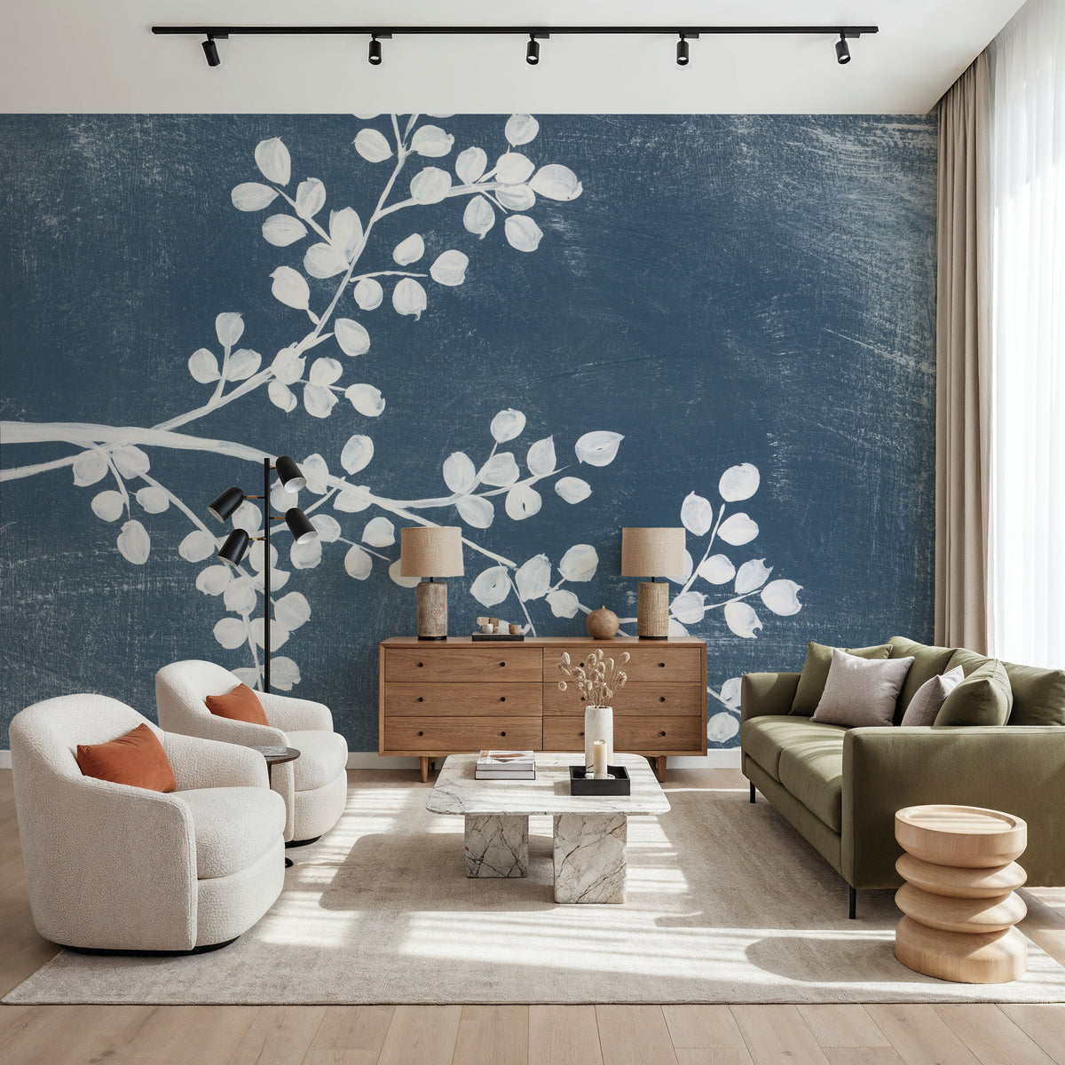Meadow Breeze I Mural Wallpaper - room preview 02