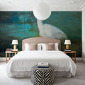 Reflections of a Bird Mural Wallpaper - room preview 02