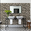 Koi Fish, Sand Mural Wallpaper - room preview 02