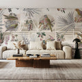 Parrots Study Mural Wallpaper - room preview 02