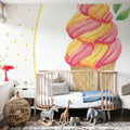 Lifes a Beach Soft Serve Mural Wallpaper - room preview 02